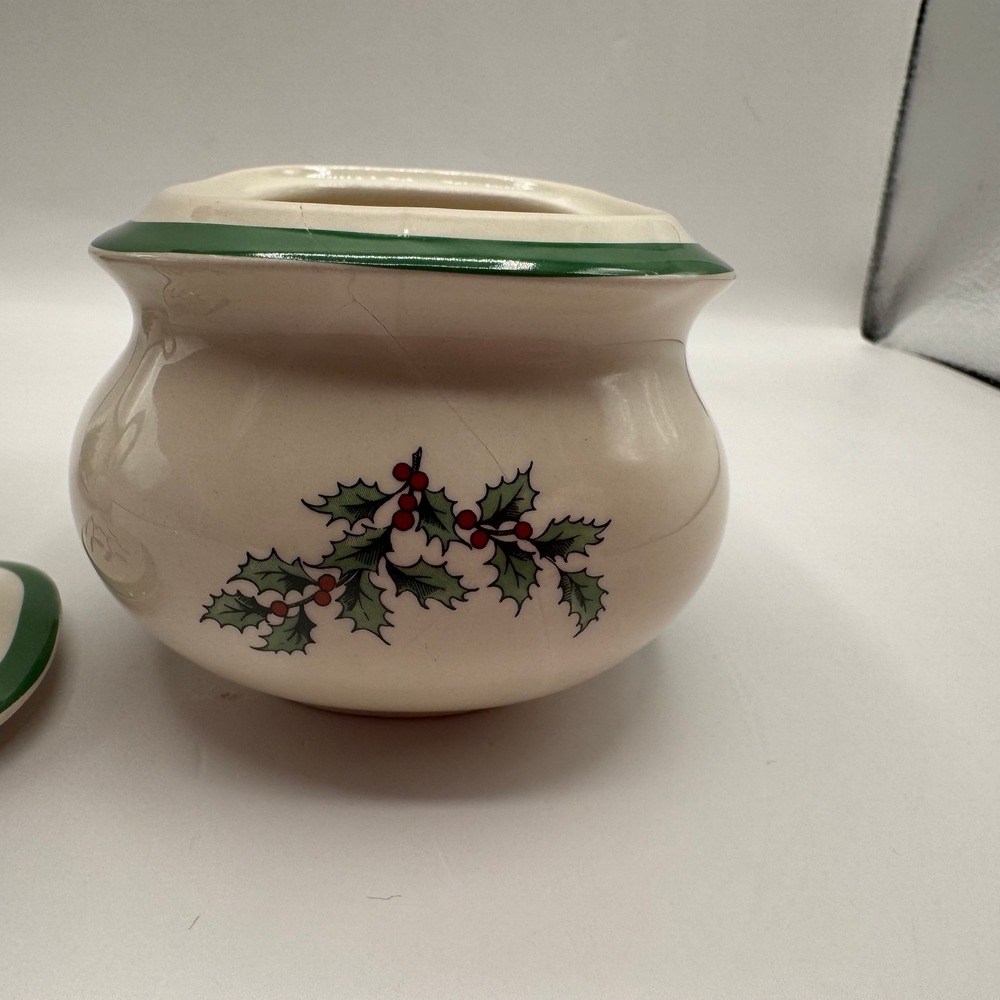 Spode Creamer and Sugar Bowl Set Unisex OS Cream Christmas Tree S3324-A6 - Picture 14 of 15